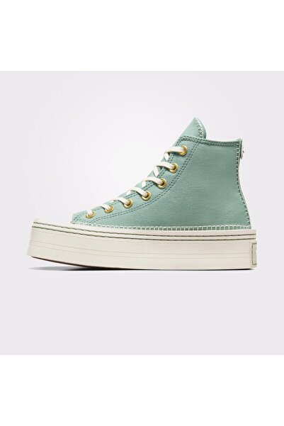 Converse A07547C.312-CHUCK TAYLOR ALL STAR M Yeşil Kadın Günlük Spor Ayakkabı