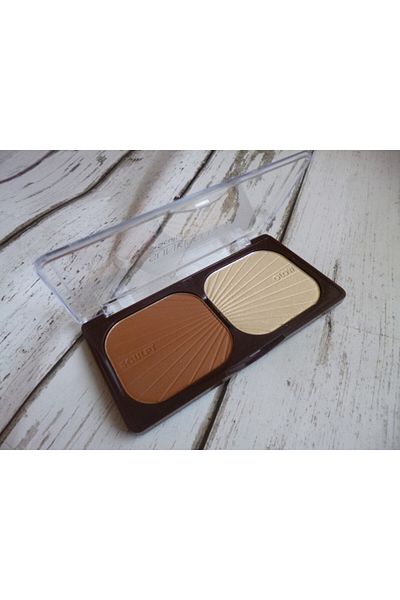Sunkissed Paleta contur fata, iluminator και bronzer, Sunkissed Sculpt&Glow