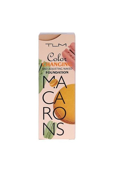 TLM Foundation, , Macarons, Color Changing, Yellow, 35 ml