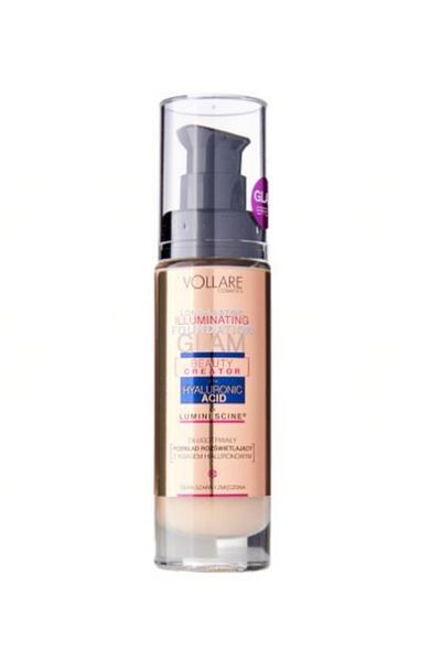 Vollare Illuminating Foundation, Hyaluronic Acid, 503 Medium Beige
