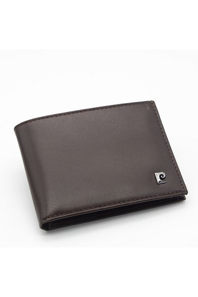 Pierre Cardin Brown Analine Leather Credit Card Holder 075D06