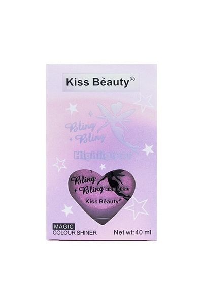 Kiss Beauty Liquid Highlighter, , Bling Bling Highlighter, 02, Pink, 40 ml
