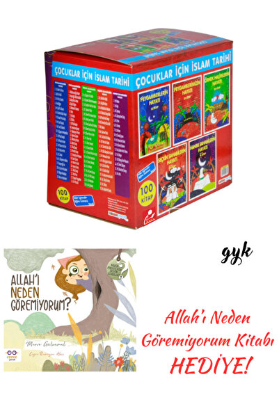 Kahraman Yayınları Islamic History for Children (100 Books, Colorful, Illustr...
