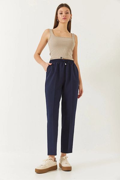wolbvis Slim Fit Plus Size Carrot Pants