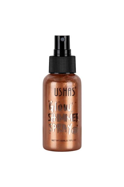 Ushas Rozjasňovač pleti, Ushas, ​​třpytivý sprej, 04, 80 ml