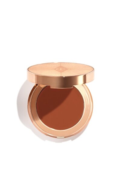 charlotte tilbury Fard de Obraz Cremos, Charlotte Tilbury, odstín tvářenky Island Glow, bronzový odstín Sunset Bronze Glow, 2,5 g