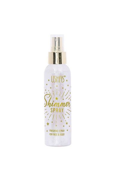 Ushas Sprej Stralucitor pro Fata si Corp, Ushas, ​​Shimmer, 02, 110 ml
