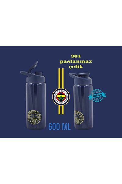 CEM HOME Stainless 304 Steel Sports Leakproof Lid Flask 600 ml