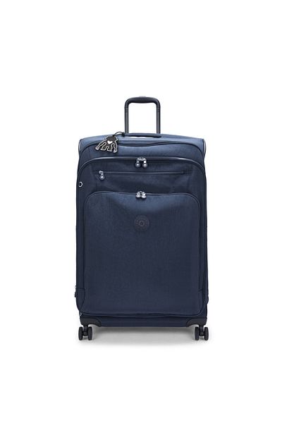 Kipling Large expandable wheeled luggage Unisex Blue Bleu 2 New Youri Spin L I7930-96V
