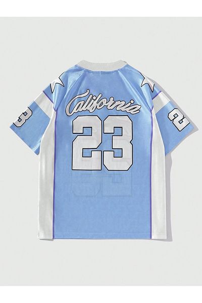 Touz Moda 23 Tricou Jersey Detaliu California