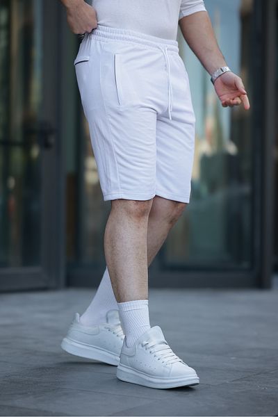 Mero Life Ανδρικό σορτς με διπλή τσέπη με ελαστική μέση και βερμούδες
