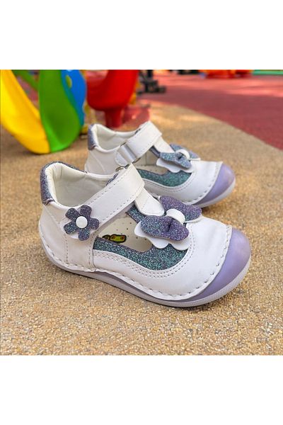mustey First Step Shoes.Orthopedic Sole Baby Girl First Step Shoes.