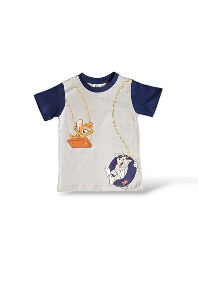 Tom and Jerry BOYS SHORT SLEEVE PAJAMA SET