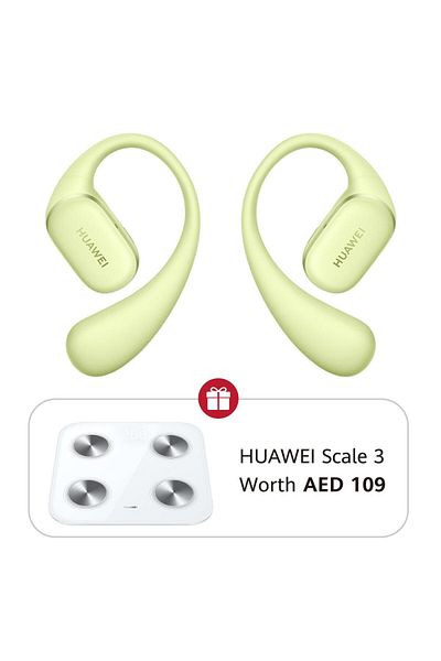 Huawei Huawei FreeArc Open-Ear Earbuds Green + Scale 3