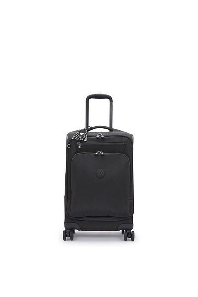 Kipling Small wheeled luggage Unisex Black Noir New Youri Spin S I7504-P39
