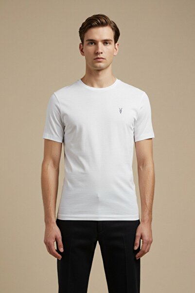 Kozik Ανδρικό T-Shirt Multi-Standard Cut Crew Neck 100% βαμβακερό πακέτο T-Shirt 5 τεμαχίων