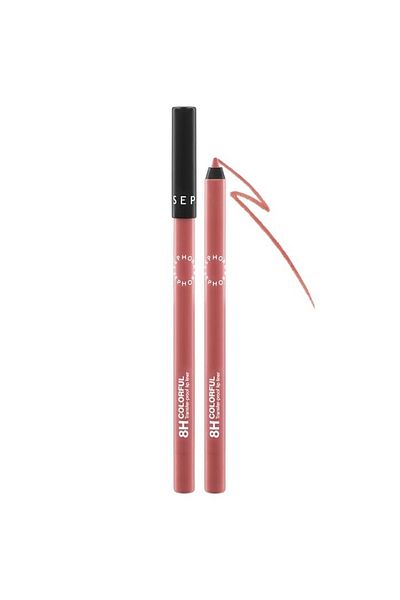SEPHORA Colorful 8HR Longwear Transferproof Lip Liner 07 Fresh Apricot - Waterproof Lip Pencil 1.2g
