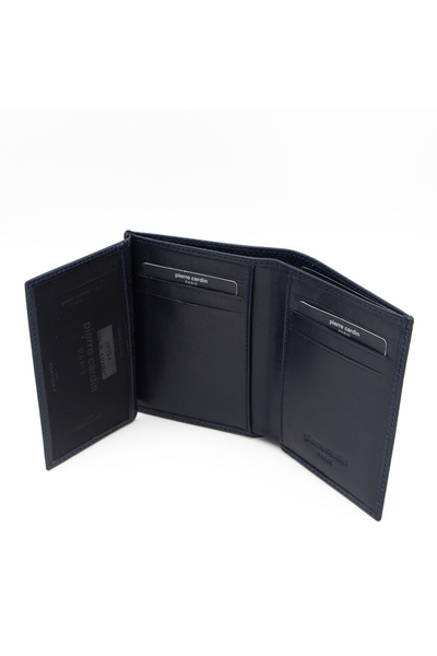 Pierre Cardin Navy Blue Leather Men's Wallet 2835L5X