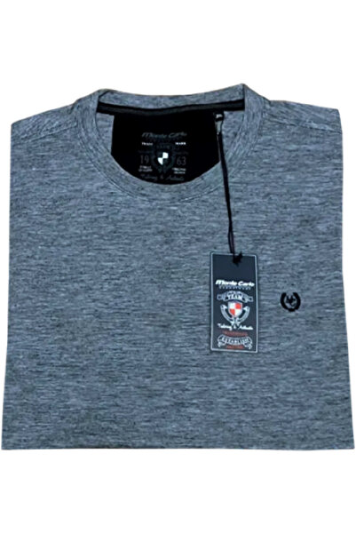 montecarlo Large Size Lycra Mercerized Combed Cotton T-Shirt