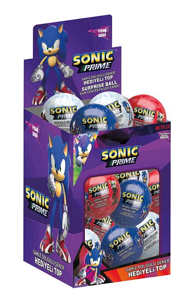 Sonic Ball with Surprise Gift (15 Gr) 1 Piece