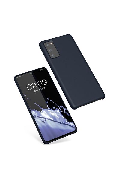 KWmobile Carcasă pentru Samsung Galaxy S20 Fe, silicon, albastră, 53605.202