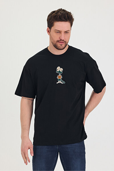 COOL TARZ Велосипедна комір Oversize Неохайна унісекс футболка