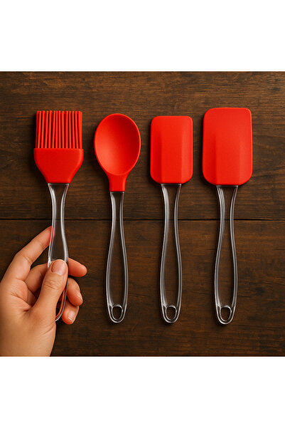 Home مجموعة من 4 فرش ملعقة Si Icon