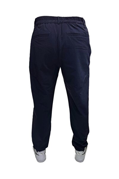 PIQUE Тонкі блакитні штани з підкосом, без підкладки