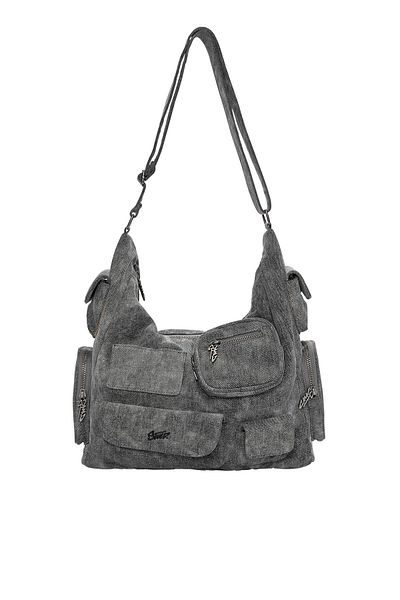 Pull & Bear STWD multi-pocket crossbody bag