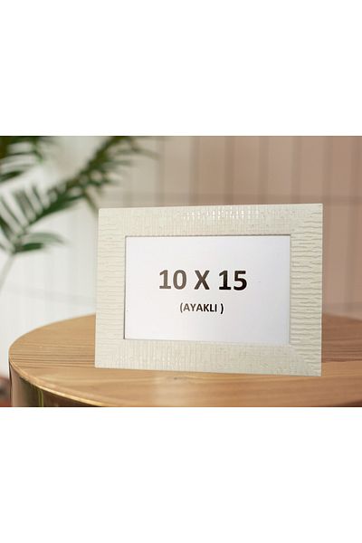 Hometaş Ev Ürünleri 4 Pcs 10X15 Photo Picture Frame Standing Cover Suitable for Desktop Use