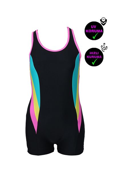 GC GÖKHAN CLUB Girls' Athlete Swimming Swimsuit