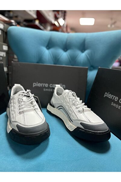 Pierre Cardin Pi̇erre Cardi̇n 10227 White Men's Shoes