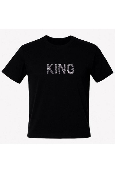 trender Black Men's T-Shirt 43019 25Y-101