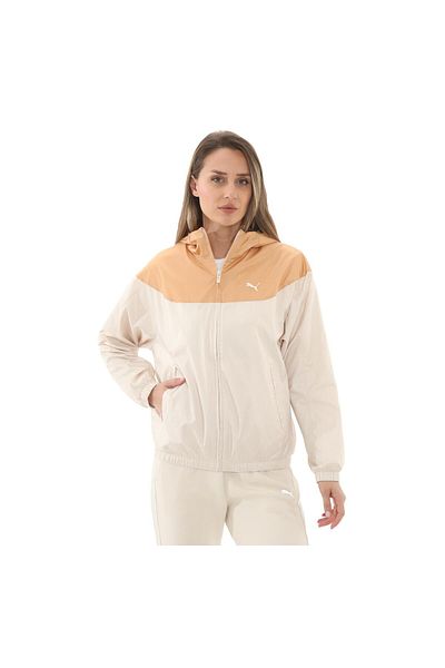 Puma Γυναικείο Αδιάβροχο-Ανεμοδαρμένο Καφέ 685134 -87 Ess Χαλαρωτικό Ανεμοδαρ