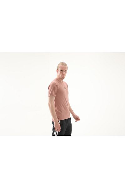adidas Pink Jı8217-E Power 3S Tee Men's T-Shirt