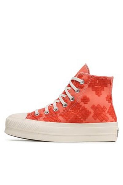 converse women's sneakers A02233C red