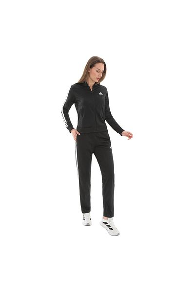 adidas Jd5434-K Adidas W 3S Tr Ts Women's Tracksuit Set Black