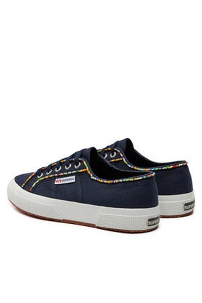 Superga superga women's sneakers 2750 MULTICOLOR BEADS blue