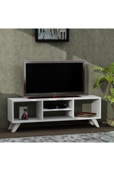SAHABA Yaren white TV table