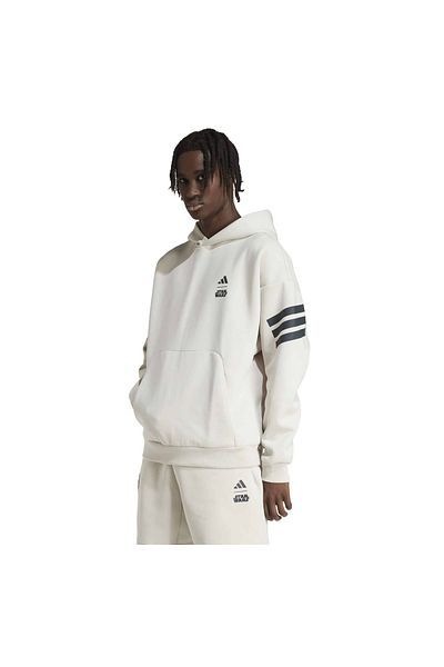 adidas Ανδρικό φούτερ Star Wars The Mandalorian Λευκό