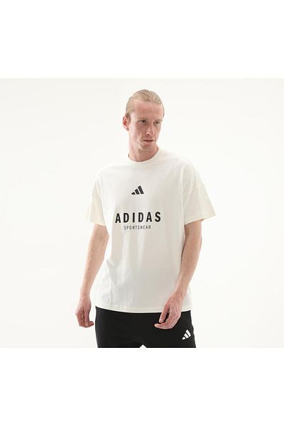 adidas Jj3660-e M A Szn G T Ανδρικό T-shirt Λευκό