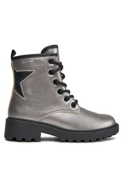 Geox fete Trapper J9420G-000NF argintiu