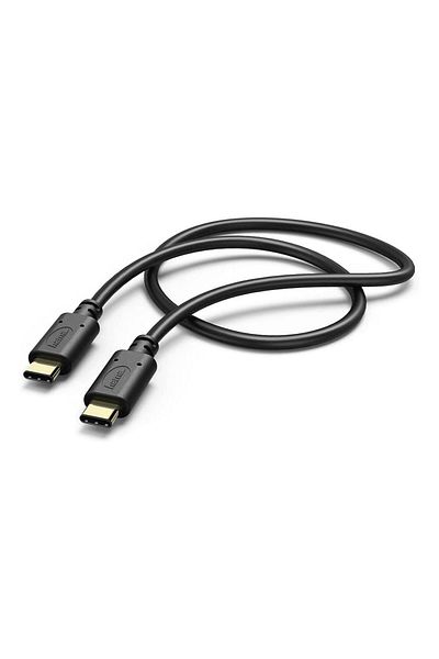 Hama 183329 USB Type-C to USB Type-C Charging and Data Cable, 1.5 m Length