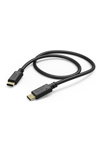 Hama 183329 USB Type-C to USB Type-C Charging and Data Cable, 1.5 m Length