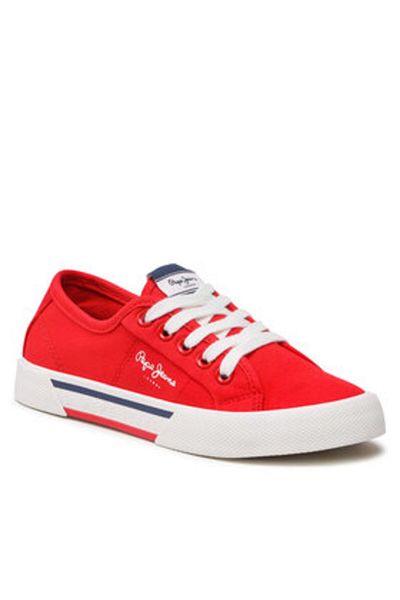 Pepe Jeans boys' sneakers PBS30527 red