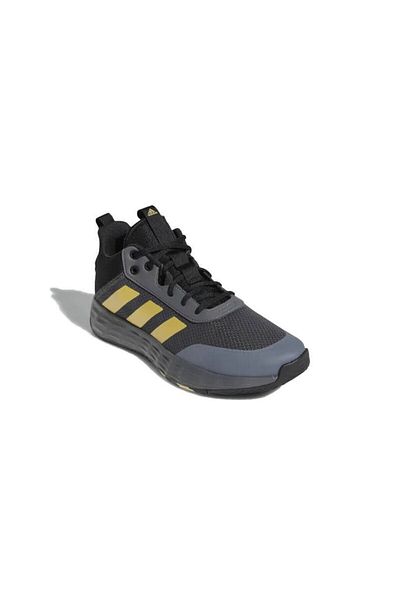 adidas Ανδρικά παπούτσια μπάσκετ Ownthegame 2.0 - Γκρι ψηλό μπλουζάκι