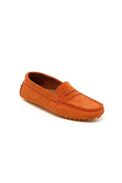 John May Women / Girls Sneaker (Casual) Rc-25Y-058-R1821 John May Orange Suede