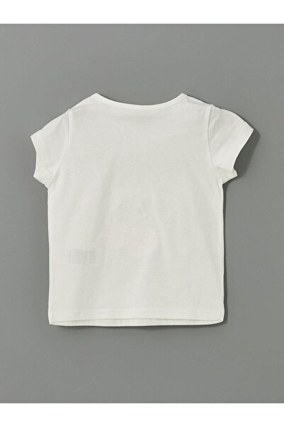 LC Waikiki Lcw Baby Crew Neck Printed Baby Girl T-Shirt and Leggings 2-Pack