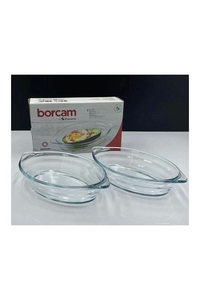Paşabahçe 590007 520cc 2-piece Pyrex Tray
