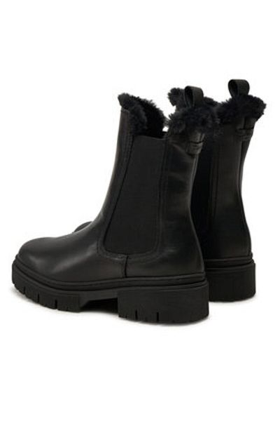 Tamaris Women's Chelsea boots black TAMARIS-1-26407-43 003 BLACK LEATHER